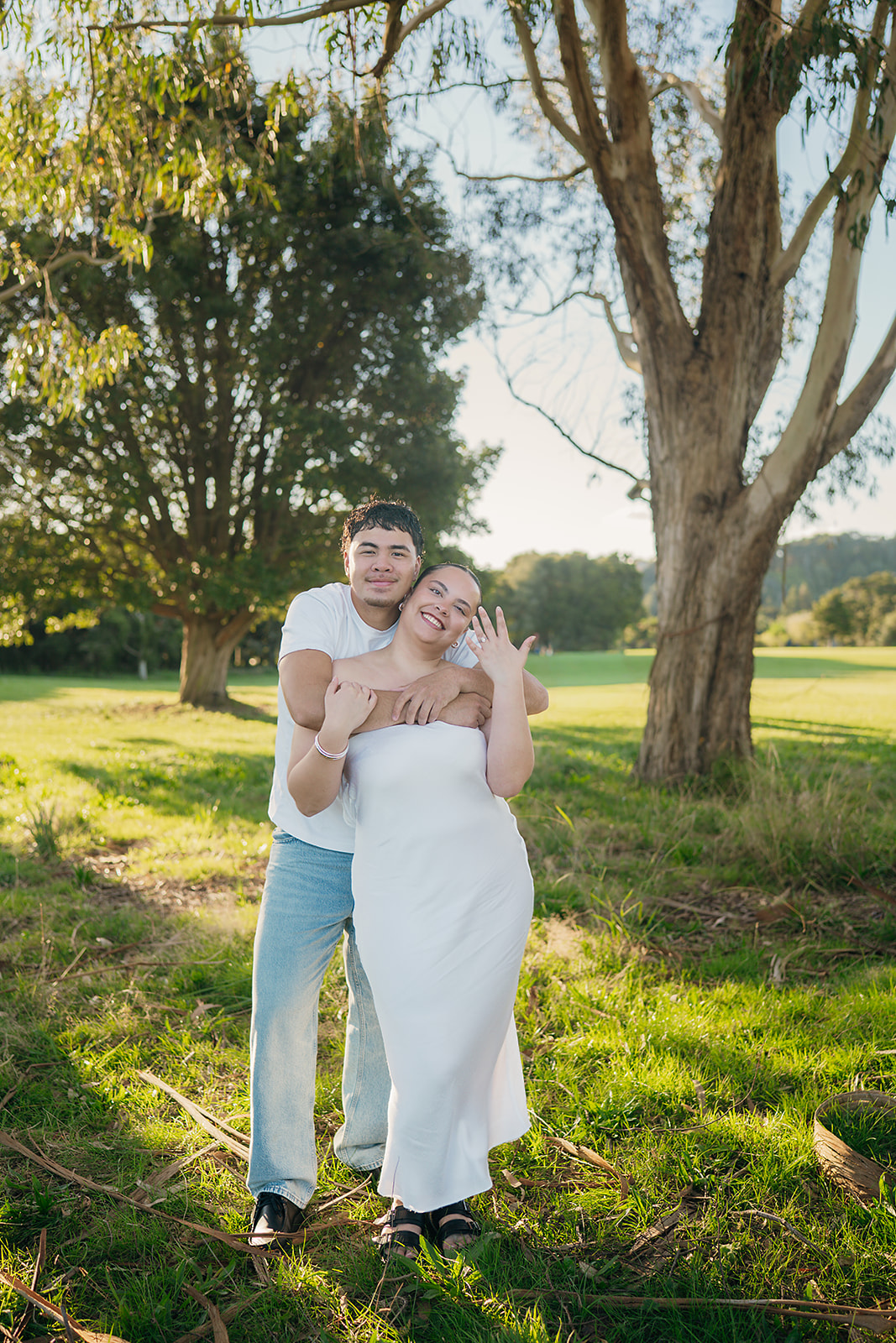 Engagement photographer Auckland - Auckland Botanic Garden