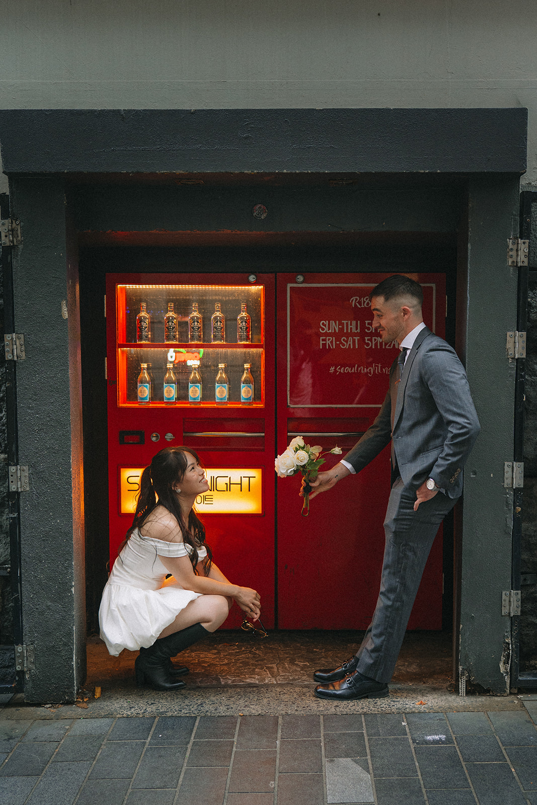 Engagement photographer Auckland - CBD