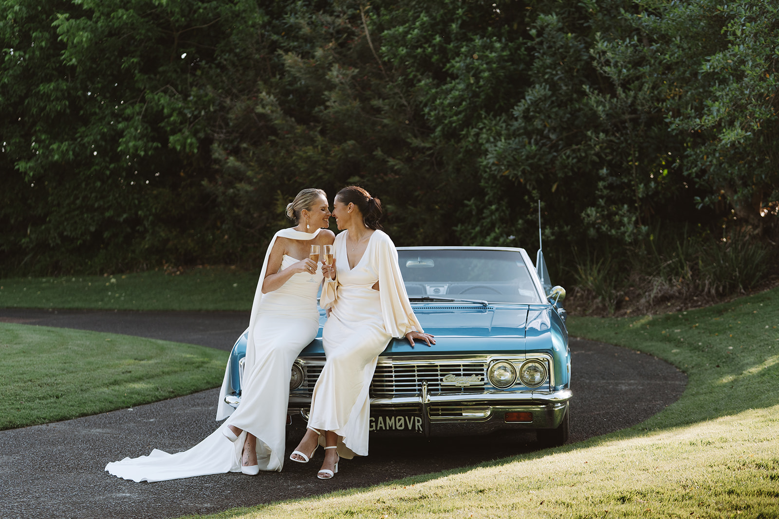 Hamilton Narrows Landing wedding photography — Ange and Amber